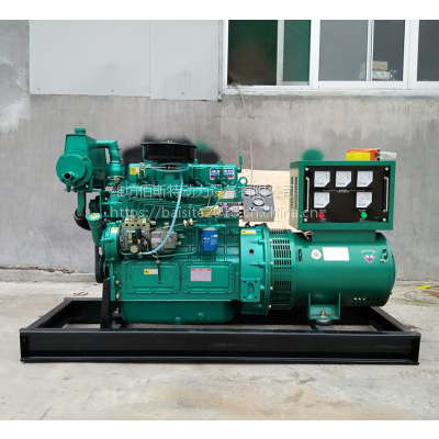 潍柴30KW船用柴油发电机组 海上动力解决方案的可靠之选